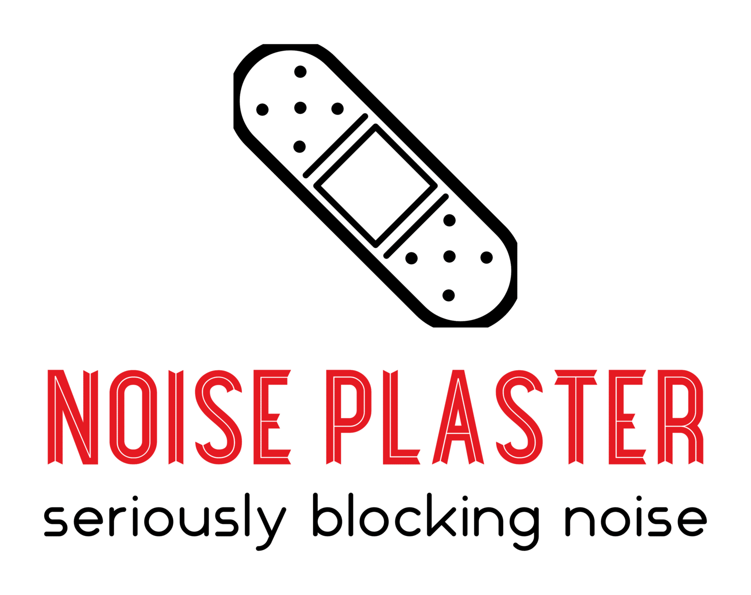 noise plaster logo transparent background